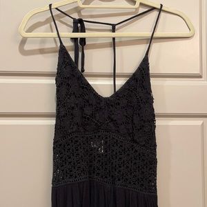 Abercrombie Black Romper